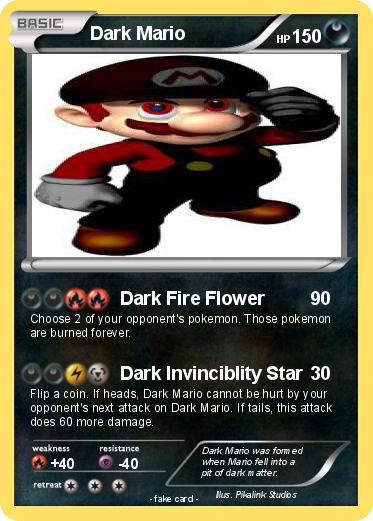 Pokemon Dark Mario