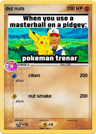 Pokemon dez nuts