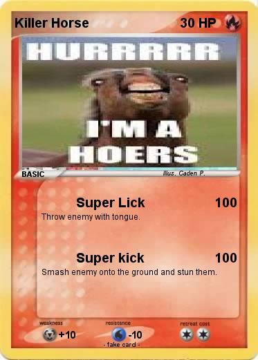 Pokemon Killer Horse