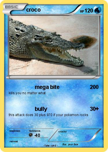 Pokemon croco