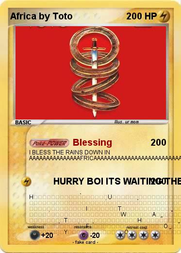 Pokemon Africa by Toto