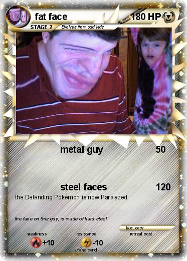 Pokemon fat face