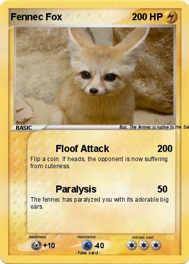 Pokemon Fennec Fox
