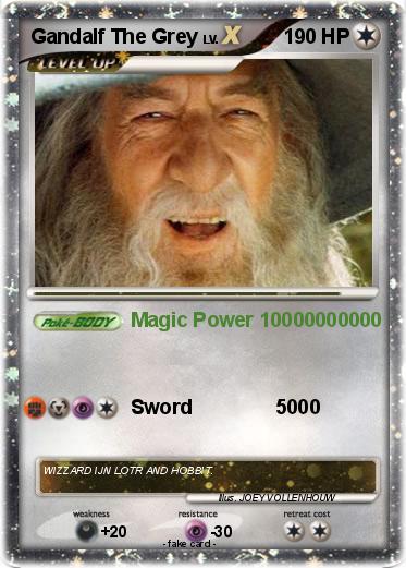 Pokemon Gandalf The Grey