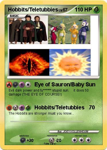 Pokemon Hobbits/Teletubbies