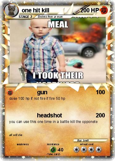 Pokemon one hit kill