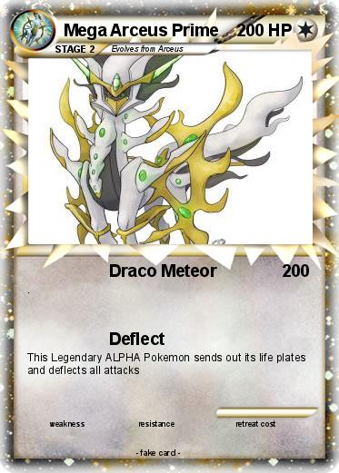 Pokemon Mega Arceus Prime
