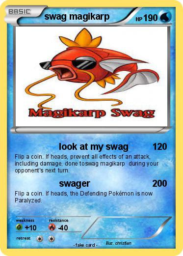Pokemon swag magikarp