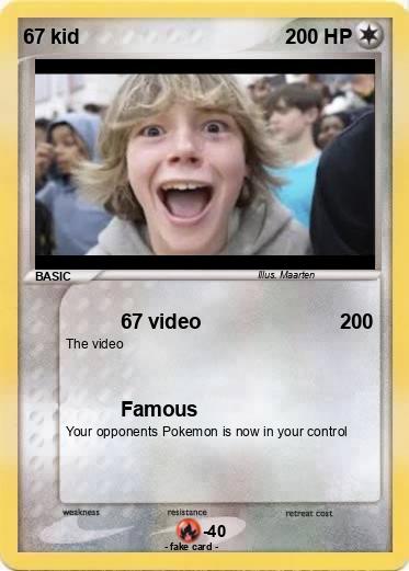 Pokemon 67 kid