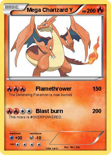 Pokemon Mega Charizard Y