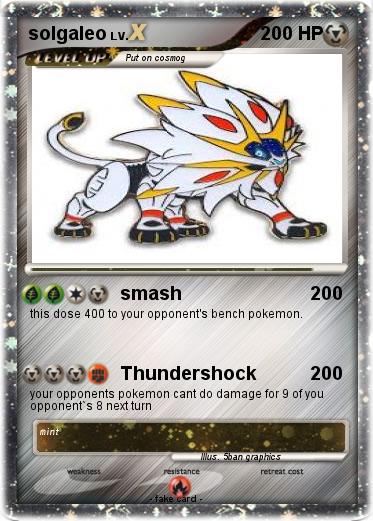 Pokemon solgaleo