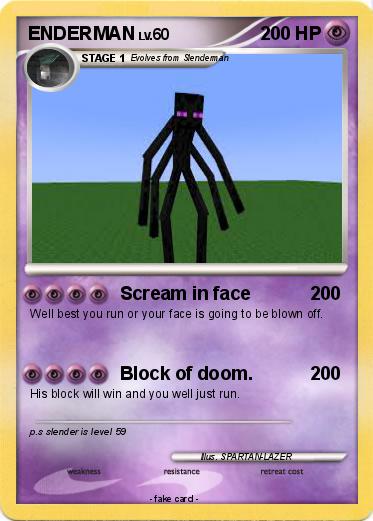 Pokemon ENDERMAN