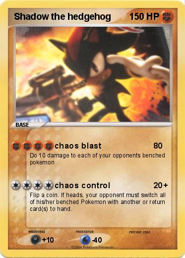 Pokemon Shadow the hedgehog