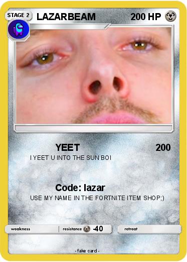 Pokemon LAZARBEAM