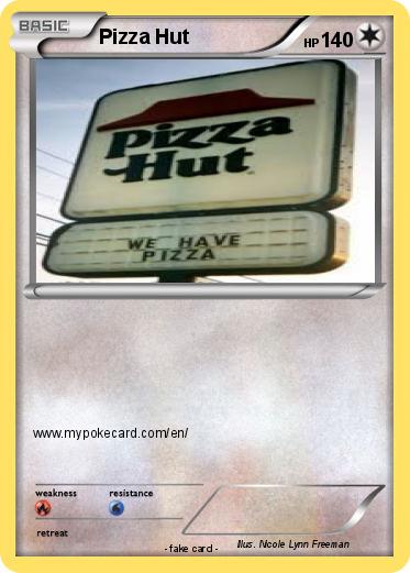 Pokemon Pizza Hut