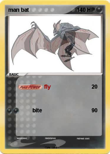 Pokemon man bat