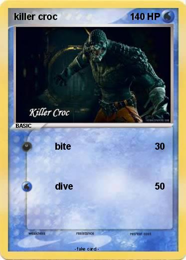 Pokemon killer croc