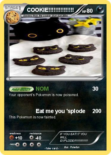 Pokemon COOKIE!!!!!!!!!!!!!!!