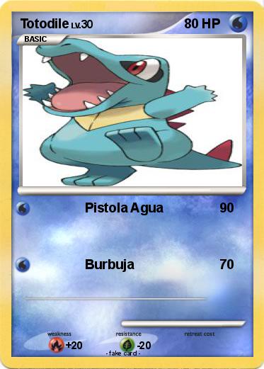 Pokemon Totodile