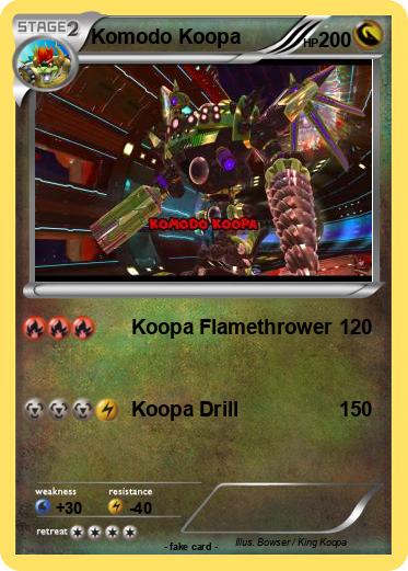 Pokemon Komodo Koopa