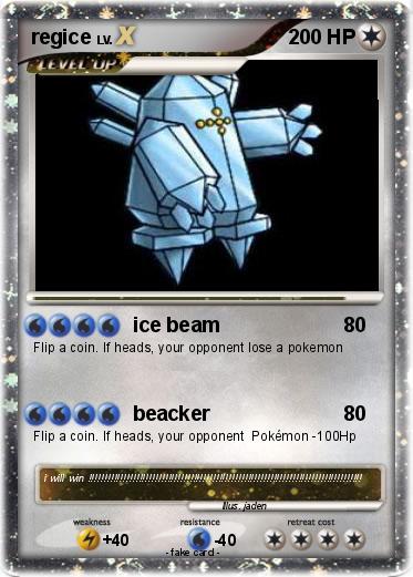 Pokemon regice