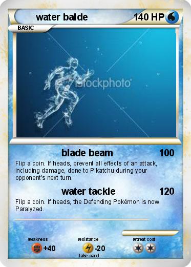 Pokemon water balde