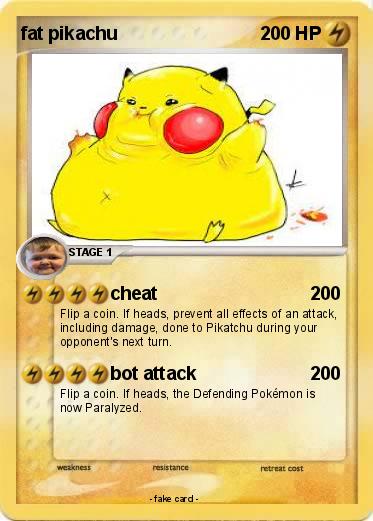 Pokemon fat pikachu