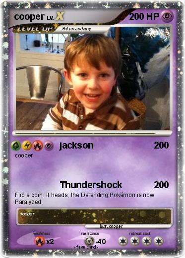 Pokemon cooper