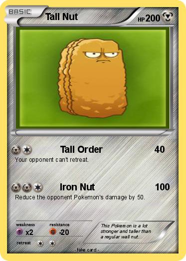 Pokemon Tall Nut
