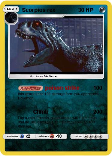 Pokemon Scorpios rex