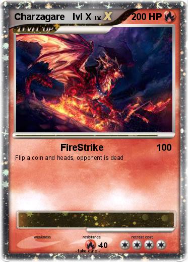 Pokemon Charzagare   lvl X