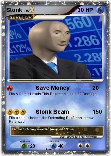 Pokemon Stonk