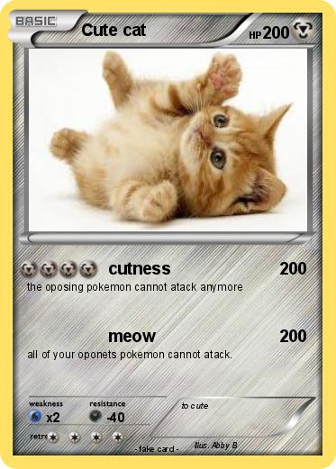 Pokemon Cute cat