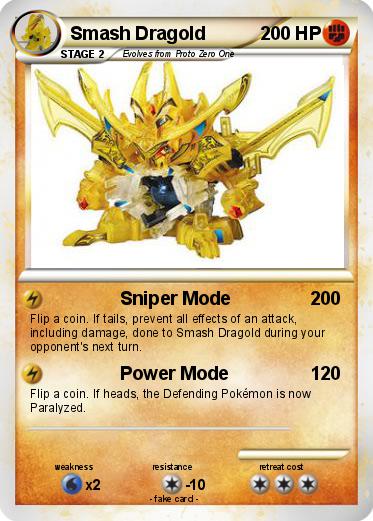 Pokemon Smash Dragold