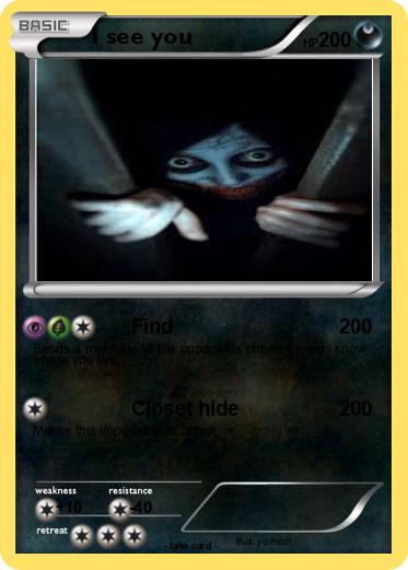 Pokemon I see you