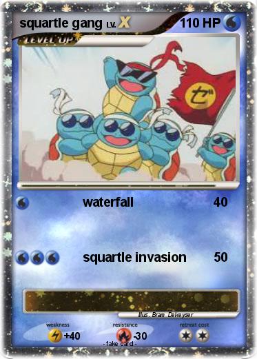 Pokemon squartle gang