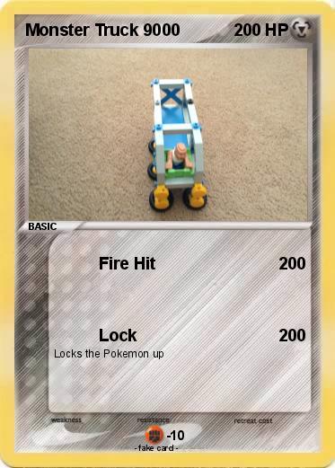 Pokemon Monster Truck 9000