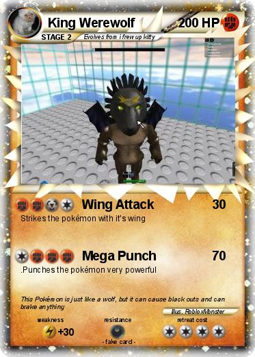 Pokemon King Werewolf