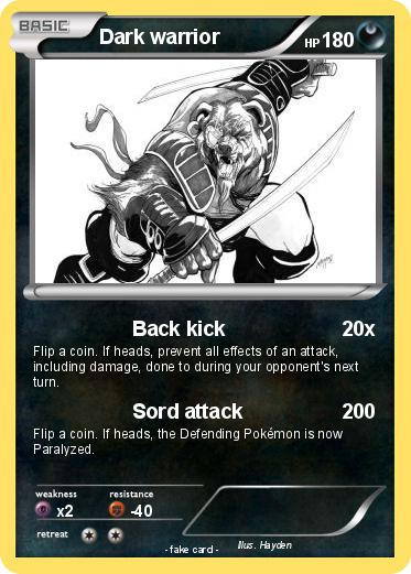 Pokemon Dark warrior