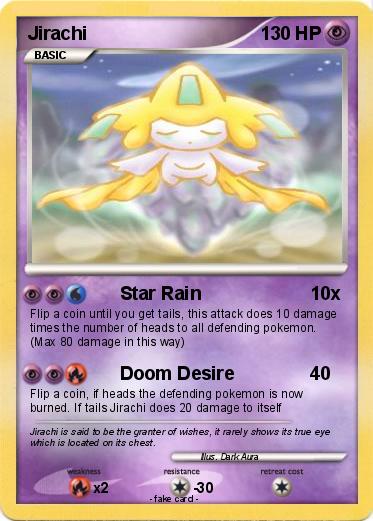 Pokemon Jirachi