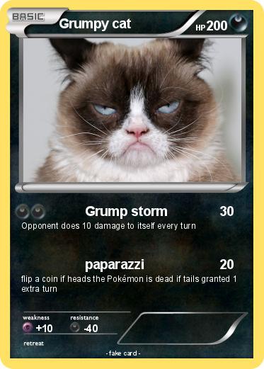 Pokemon Grumpy cat