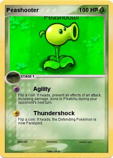 Pokemon Peashooter