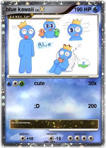 Pokemon blue kawaii