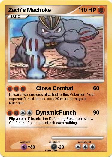 Pokemon Zach's Machoke