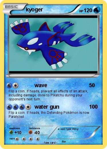 Pokemon kyoger
