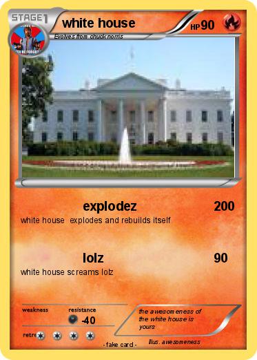 Pokemon white house