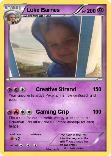 Pokemon Luke Barnes