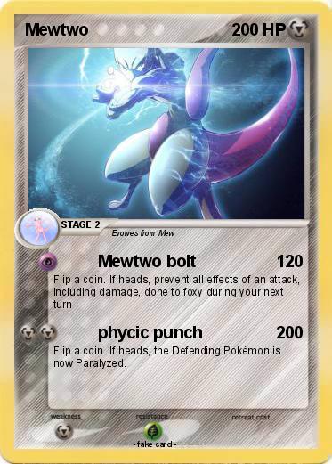 Pokemon Mewtwo