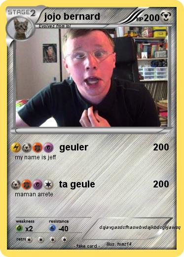 Pokemon jojo bernard