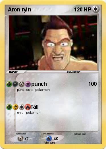 Pokemon Aron ryin